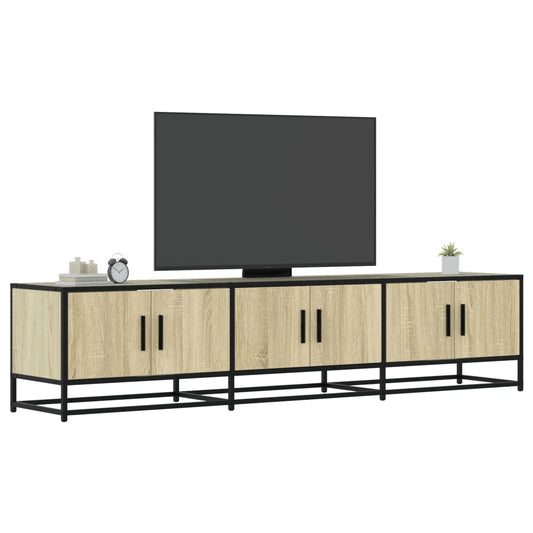 Tv-bänk sonoma-ek 180x35x41 cm konstruerat trä