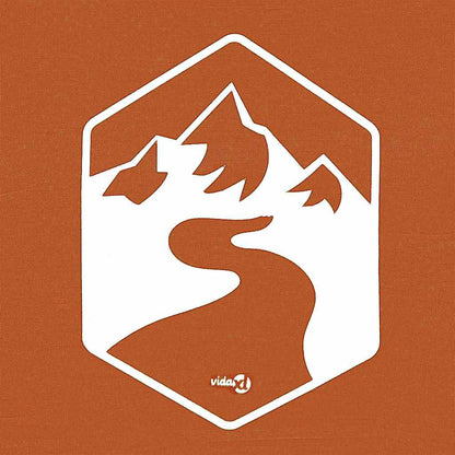 Tak Tält Orange 290 x 290 x 251 cm tyg