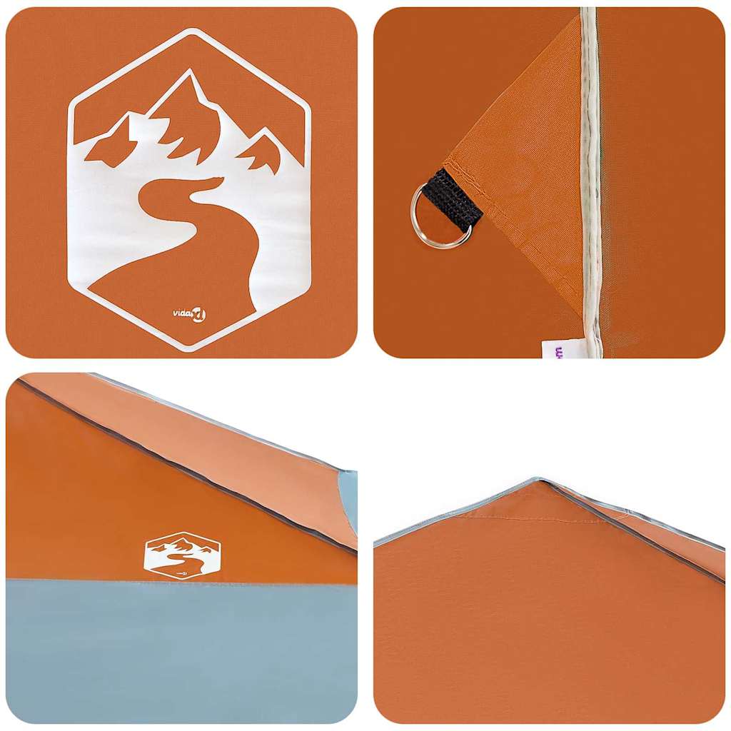 Tak Tält Orange 395 x 395 x 251 cm tyg