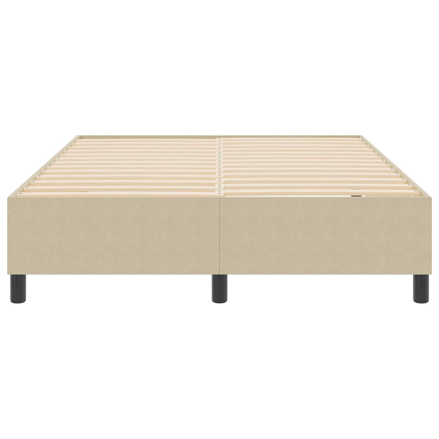 Plattform sängram Grågrön 140 x 200 cm tyg