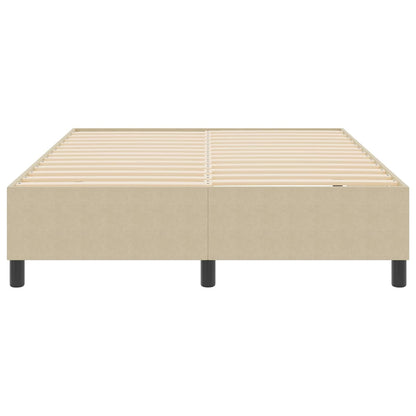 Plattform sängram Grågrön 160 x 200 cm tyg