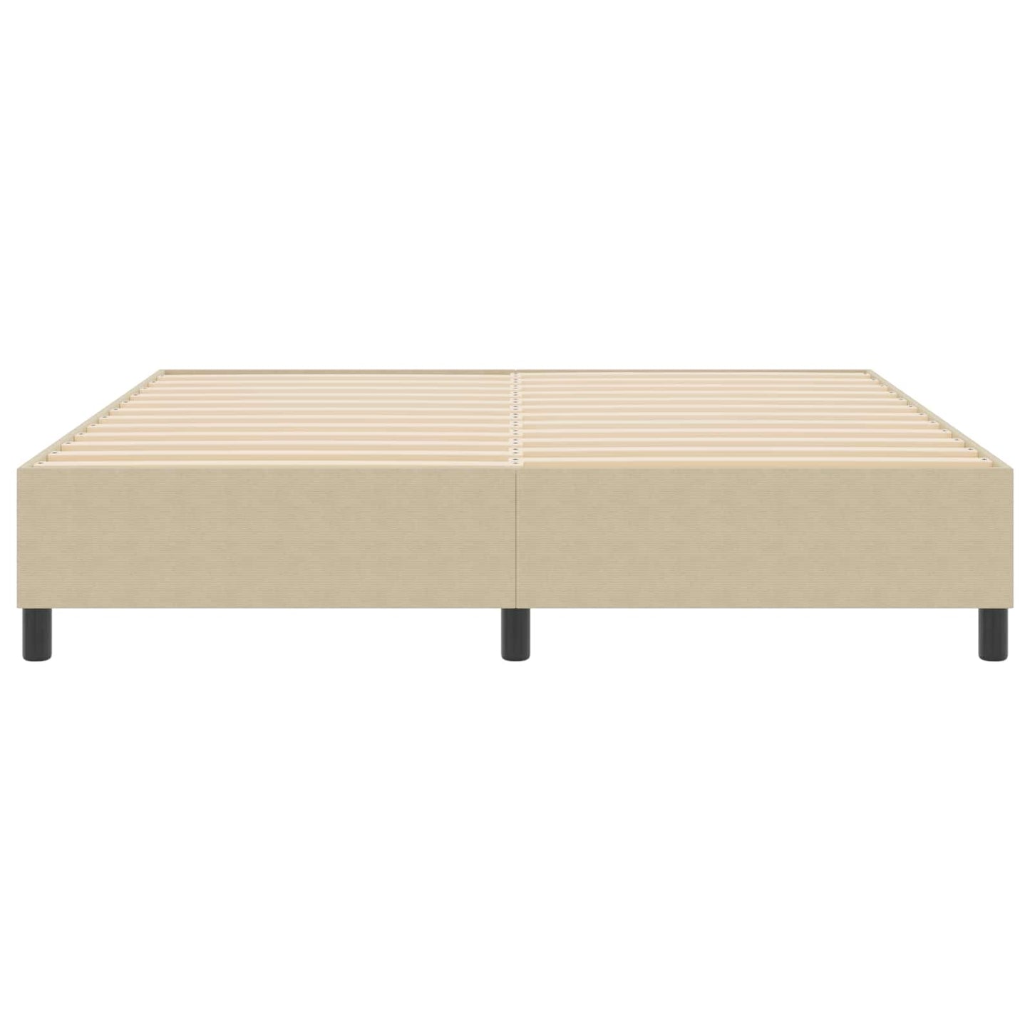 Plattform sängram Grågrön 180 x 200 cm tyg