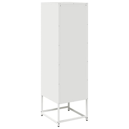 Högbord vit 36x39x123 cm kallvalsat stål