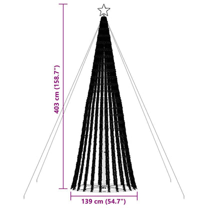 LED julgran 1028 LED varmvit 403 cm