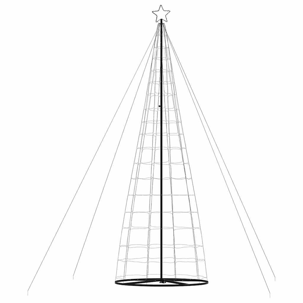 LED julgran 1534 LEDs blå 503 cm