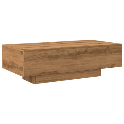 Soffbord artisan ek 100x49,5x31 cm konstruerat trä