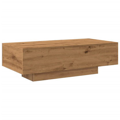 Soffbord artisan ek 100x49,5x31 cm konstruerat trä