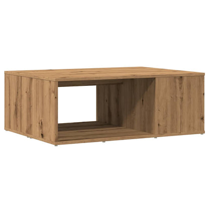 Soffbord artisan ek 90x67x33 cm konstruerat trä