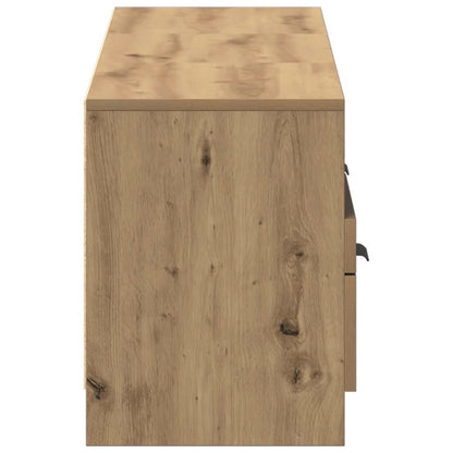 Tv-bänk artisan ek 150x33,5x45 cm konstruerat trä