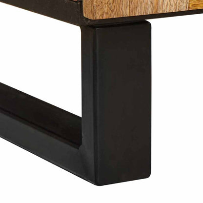 Nattduksbord Naturfärg 50 x 33 x 62 cm Massivt mangoträ