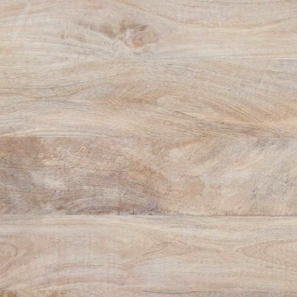 Nattduksbord 2 pcs Beige 40 x 33 x 46 cm Massivt akaciaträ