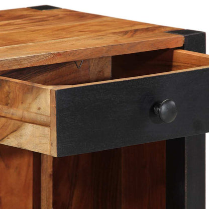 Nattduksbord Brun 40 x 35 x 50 cm Massivt Akaciaträ