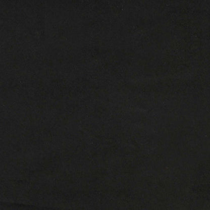 Ramsäng utan madrass svart 180x210 cm sammet