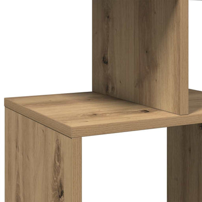 Bokhylla ek 92x29x188 cm konstruerat trä