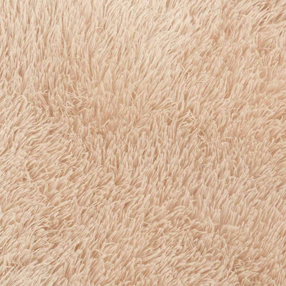 Ryamatta med lång lugg NAVARRA beige 200x290 cm polyester