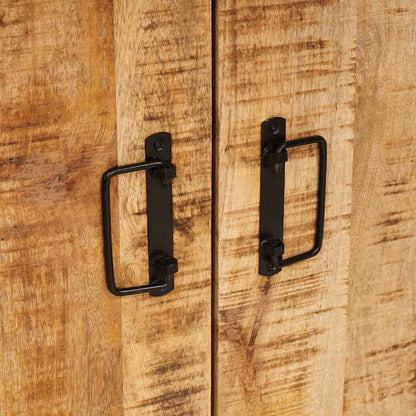 Nattduksbord Brun 66 x 35 x 76 cm Massivt grovt mangoträd