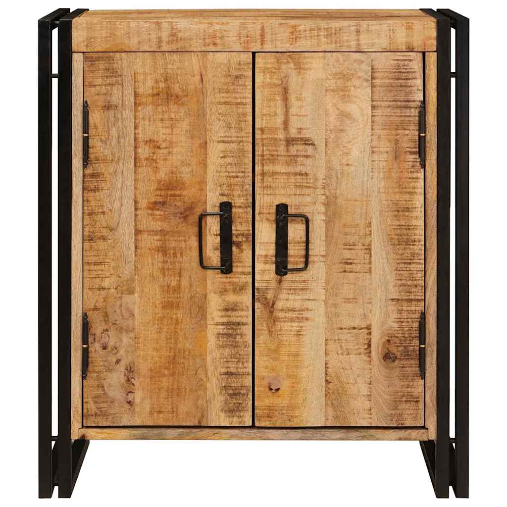 Nattduksbord Brun 66 x 35 x 76 cm Massivt grovt mangoträd