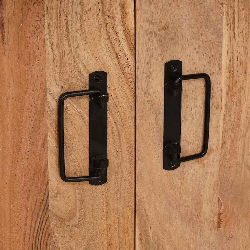 Nattduksbord Brun 66 x 35 x 76 cm massivt akacia