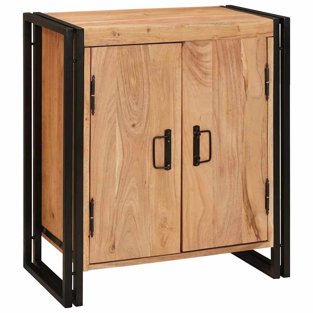 Nattduksbord Brun 66 x 35 x 76 cm massivt akacia