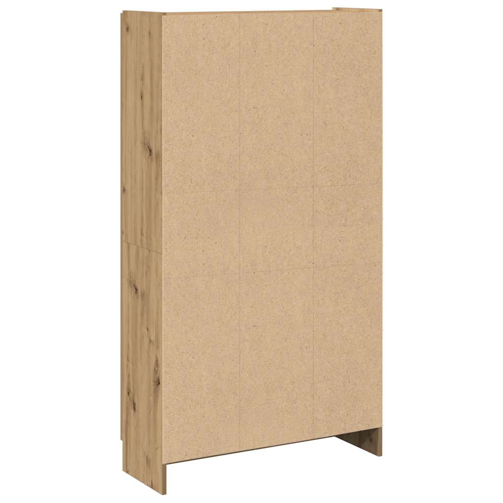 Högskiva hantverksmässig ek 82,5x30,5x150 cm konstruerat trä