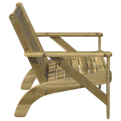 Adirondackstol 75x77x77 cm impregnerad furu