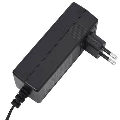 Massagefåtölj gräddvit tyg