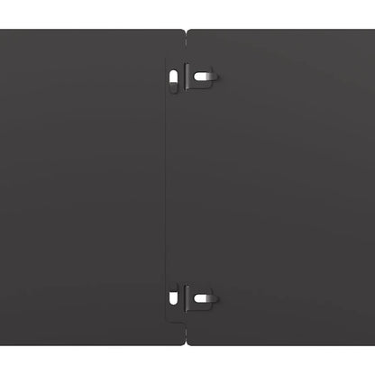 Rabattkanter 30 st svart 20x103 cm kallvalsat stål