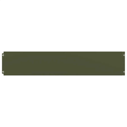 Rabattkanter 30 st olivgrön 20x103 cm kallvalsat stål