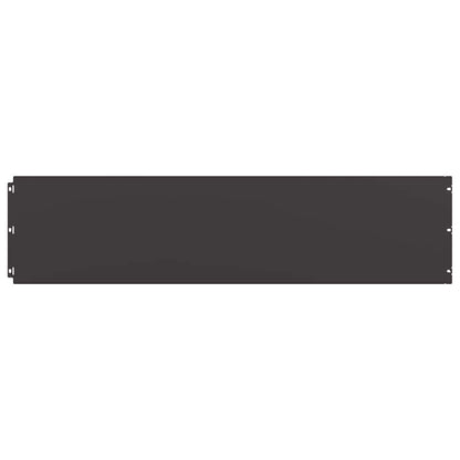 Rabattkanter 10 st svart 25x103 cm kallvalsat stål