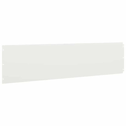 Rabattkanter 10 st vit 25x103 cm kallvalsat stål