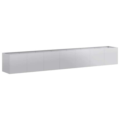 Planteringskärl 280x40x40 cm galvaniserat stål