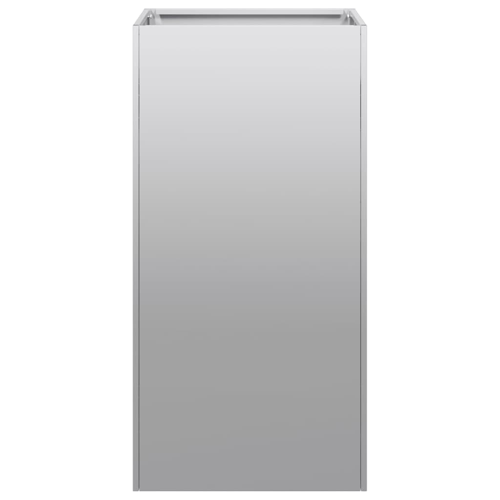 Planteringskärl 40x40x80 cm galvaniserat stål