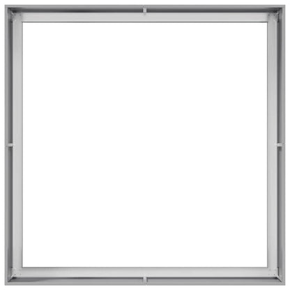 Planteringskärl 100x100x40 cm galvaniserat stål