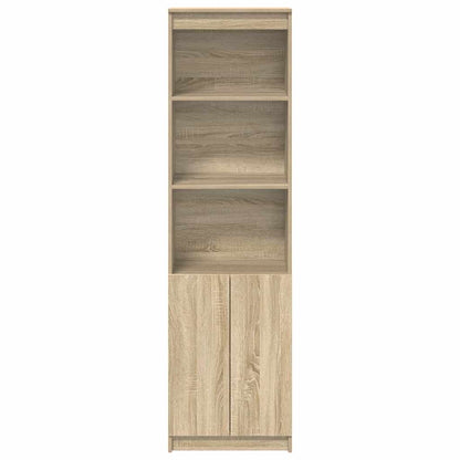 Highboard Sonoma ek 50x35x180 cm konstruerat trä