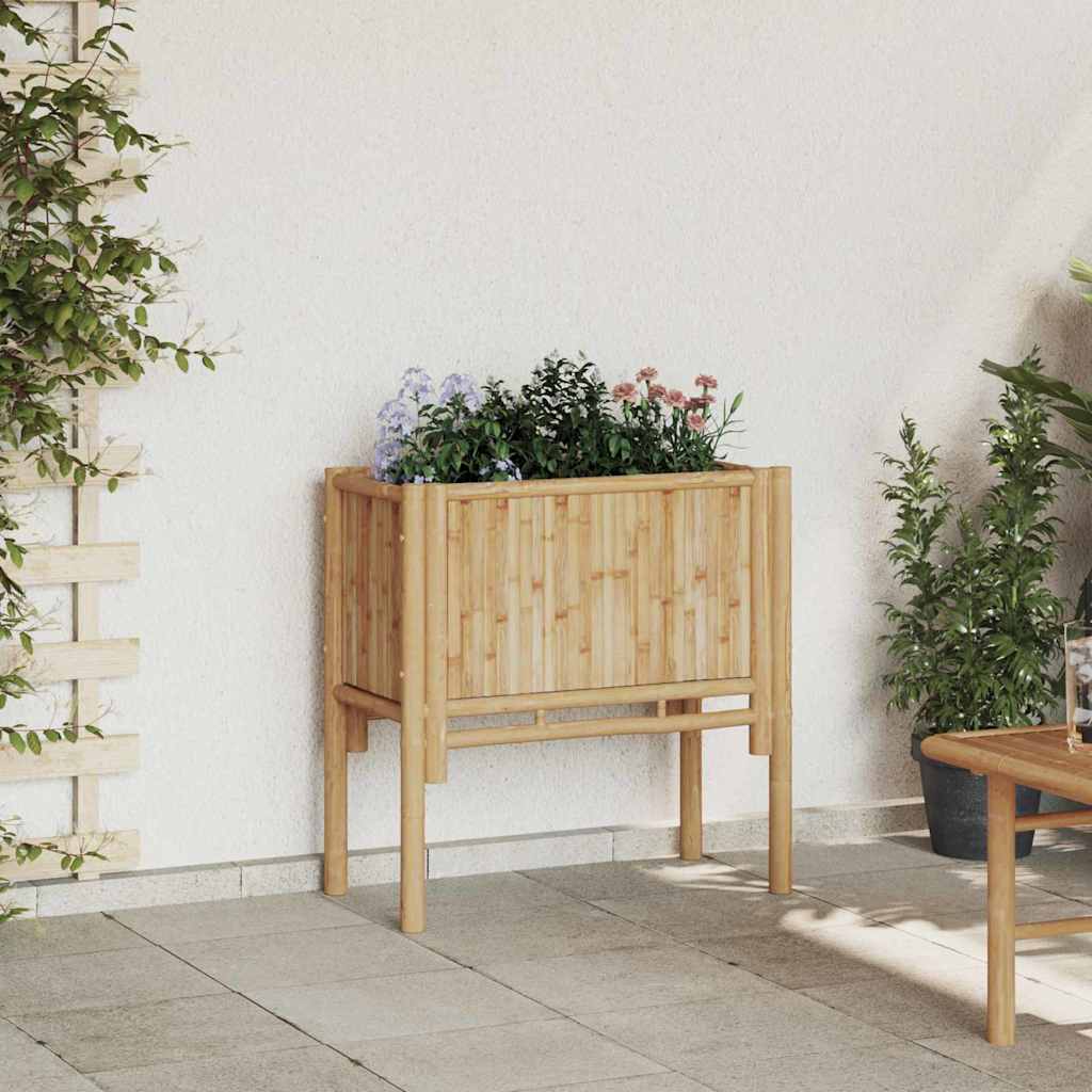 Höjd bädd Brun 70 x 35 x 70 cm Bambu
