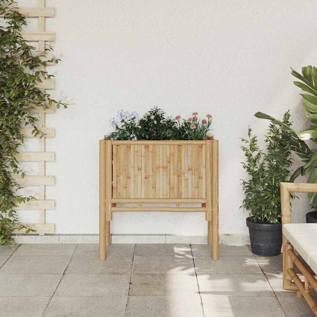Höjd bädd Brun 70 x 35 x 70 cm Bambu