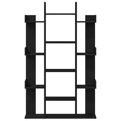 Bokhylla Svart Ek 86 x 25,5 x 140 cm Konstruerat trä
