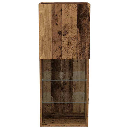 TV-bänkset Gammalt trä 40,5 x 30 x 102 cm Konstruerat trä