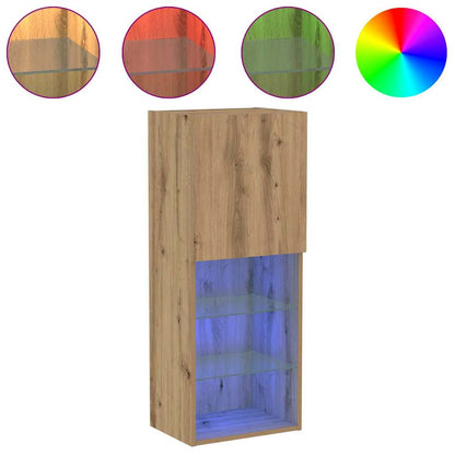 TV-bänkset Artisan Ek 40,5 x 30 x 102 cm Konstruerat trä