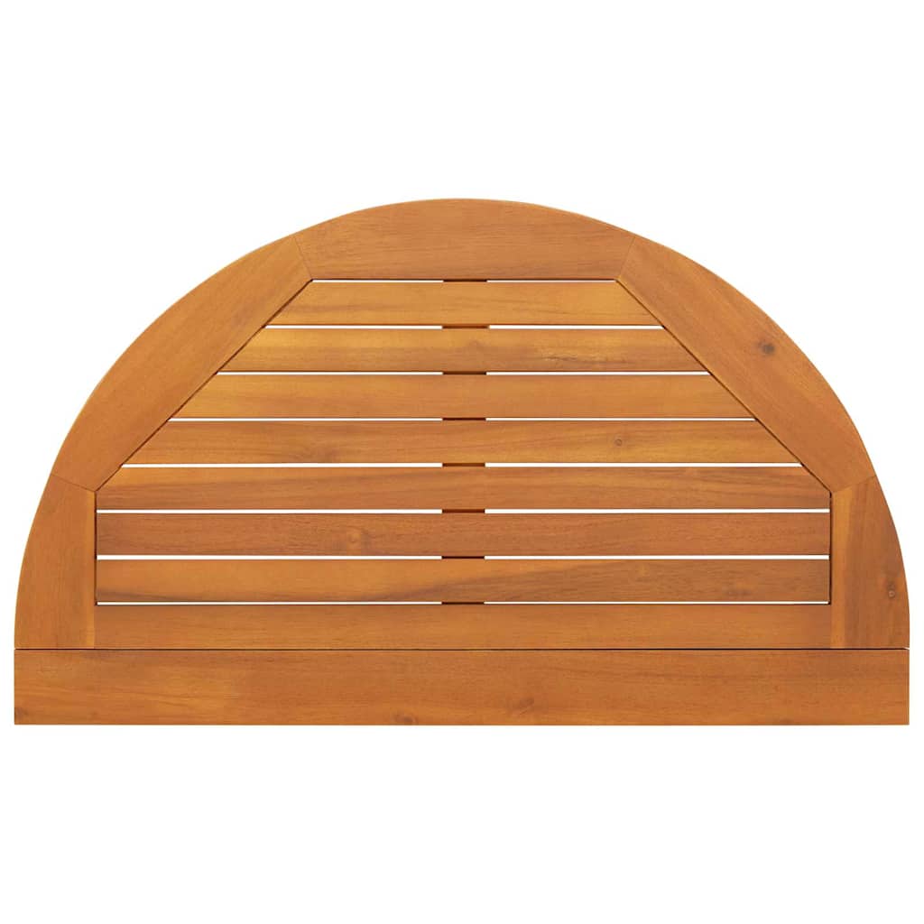 Bistroset med kudde 3 pcs Olivenatur Massivt Akaciaträ