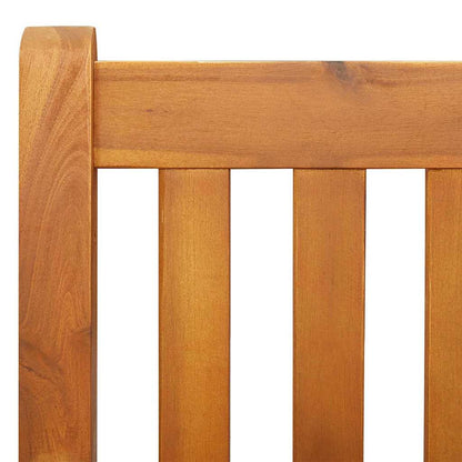 Gungbänk Brun 110 x 56 x 58.5 cm Massivt Akaciaträ