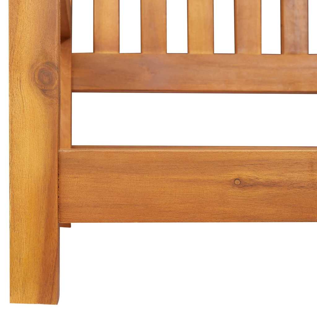 Gungbänk Brun 110 x 56 x 58.5 cm Massivt Akaciaträ