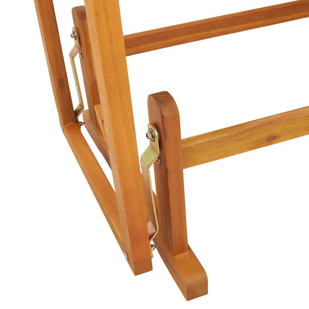 Gliderbänk Brun 110 x 59 x 97 cm Massivt Akaciaträ