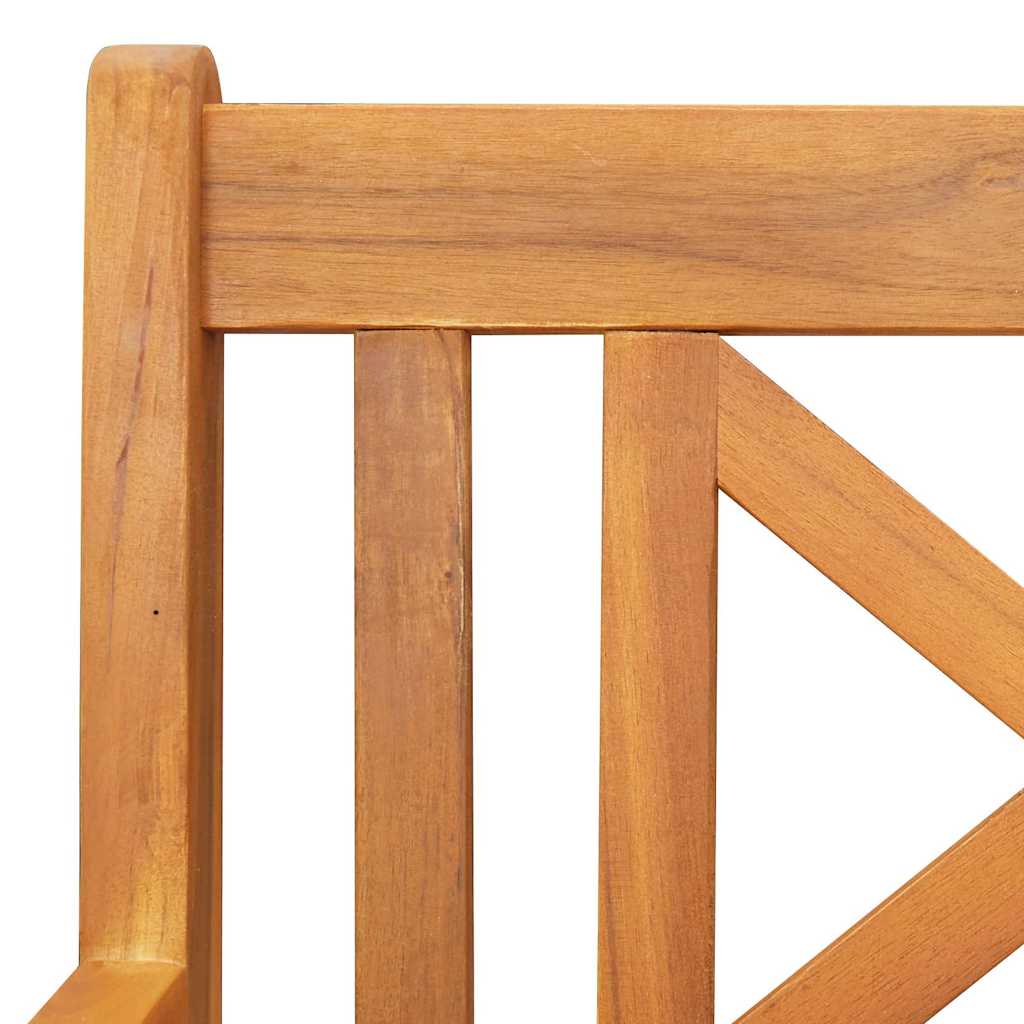 Gliderbänk Brun 110 x 59 x 97 cm Massivt Akaciaträ