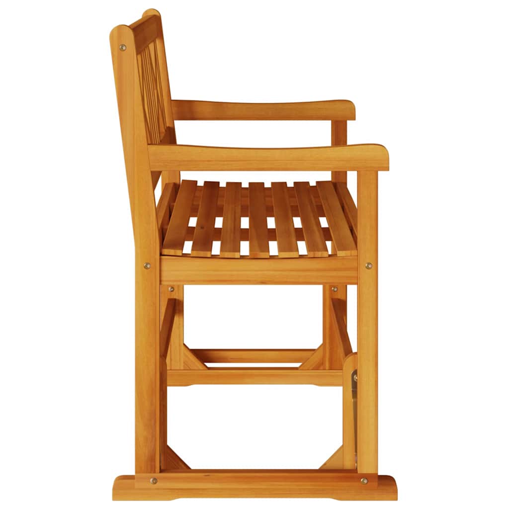 Gliderbänk Brun 110 x 59 x 97 cm Massivt Akaciaträ