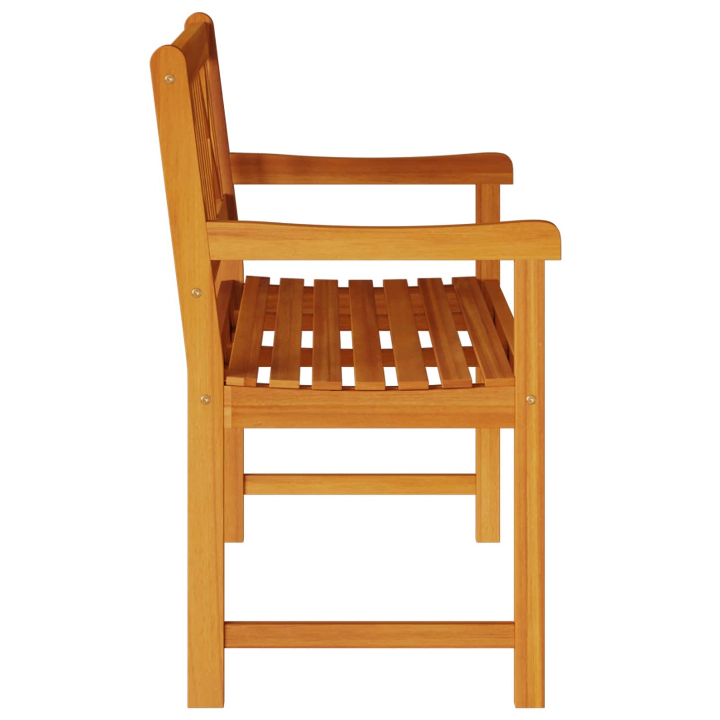 Trädgårdsbänk Brun 110 x 56 x 90 cm Massivt Akaciaträ