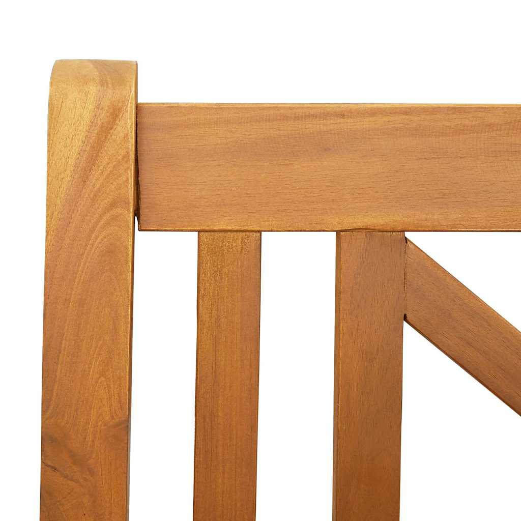 Gungbänk Brun 110 x 56 x 58.5 cm Massivt Akaciaträ