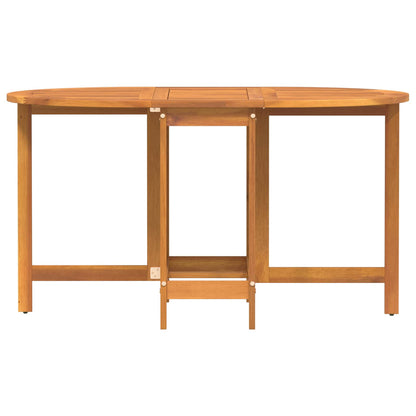 Trädgårdsbord Brun 110 x 60 x 72 cm Massivt Akaciaträ