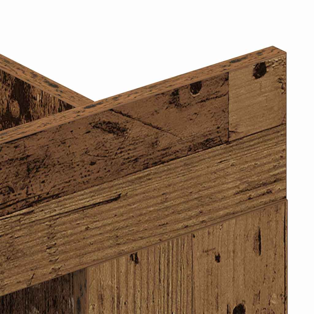 TV-skåp Gammalt trä 152 x 22 x 113 cm Konstruerat trä