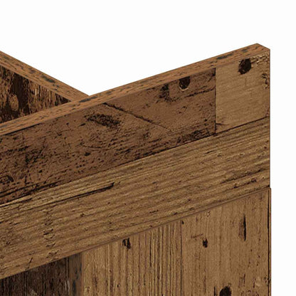 TV-skåp Gammalt trä 152 x 22 x 113 cm Konstruerat trä